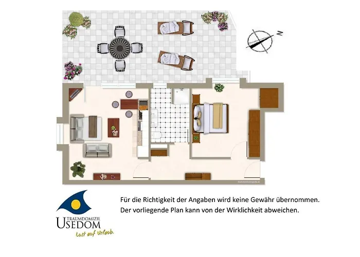 Strandoase Whg 17 Ostseebad Heringsdorf